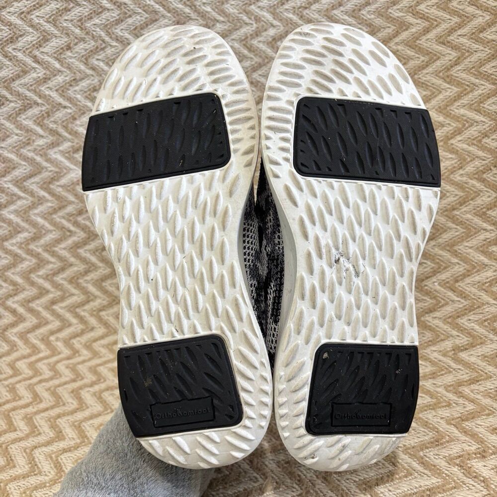 Orthocomfort Women's Slip On Shoes with Arch Support Black White Size 11 - Picture 11 of 12